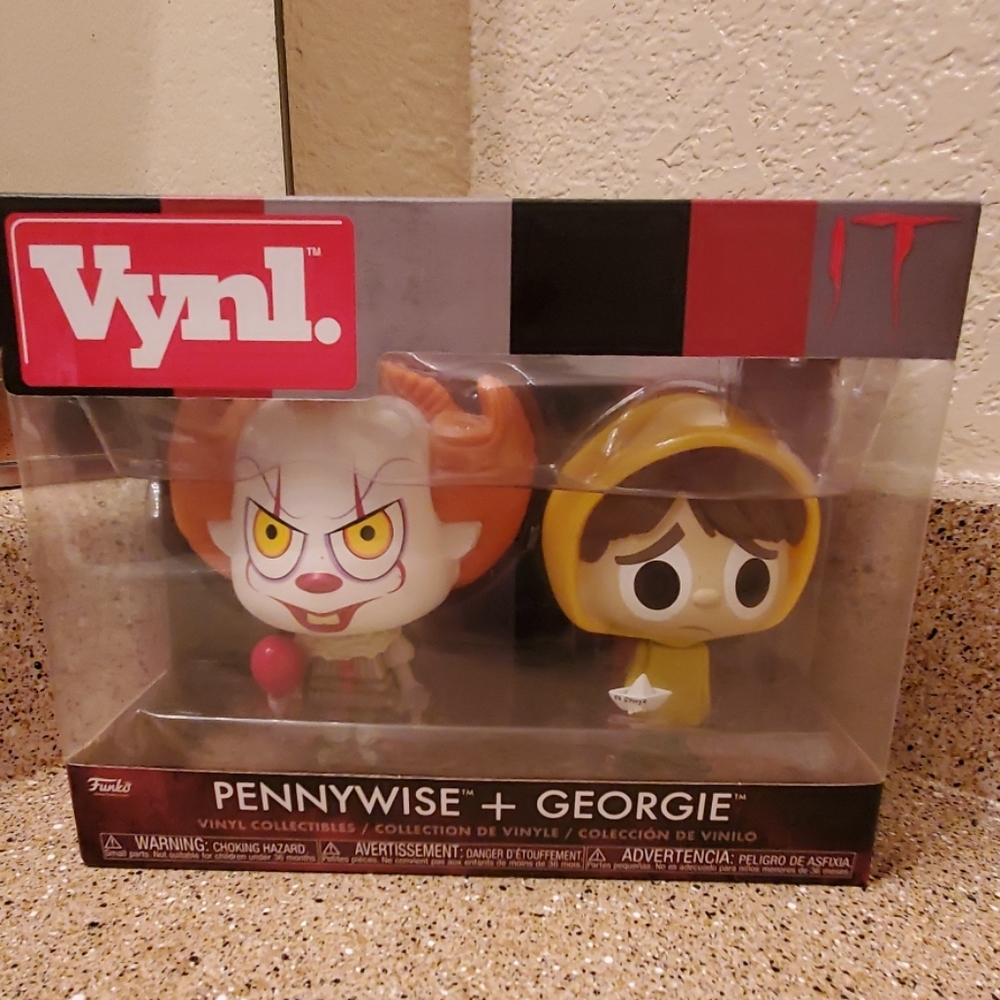 IT - Pennywise and Georgie Vynl